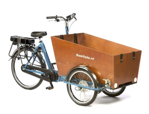 Electric assisted BAKFIETS Triporteur